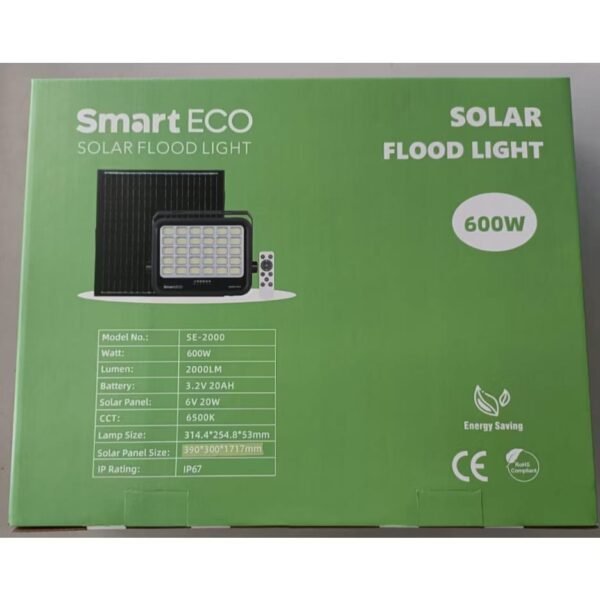 SMART ECO 600W LED SOLAR LIGHT