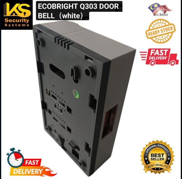 ECOBRIGHT Q303 DOOR BELL WHITE
