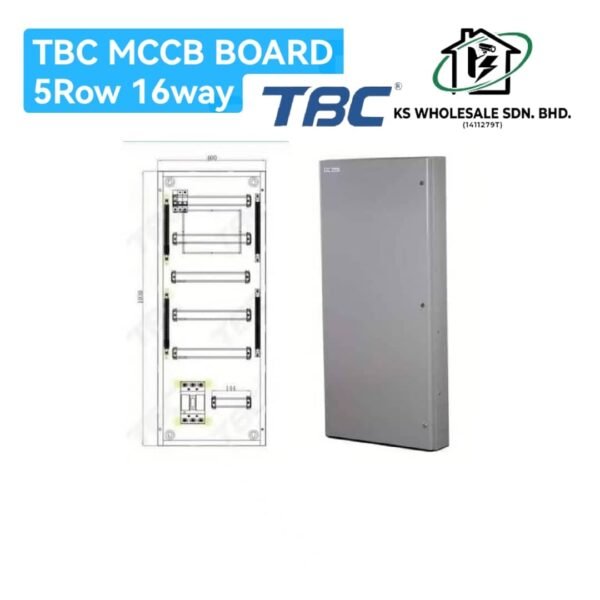 TBC MCCB BOARD 16WAY