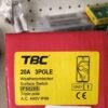 TBC 3P WEATHER PROOF ISOLATOR