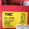TBC 3P WEATHER PROOF ISOLATOR