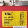 TBC 3P WEATHER PROOF ISOLATOR