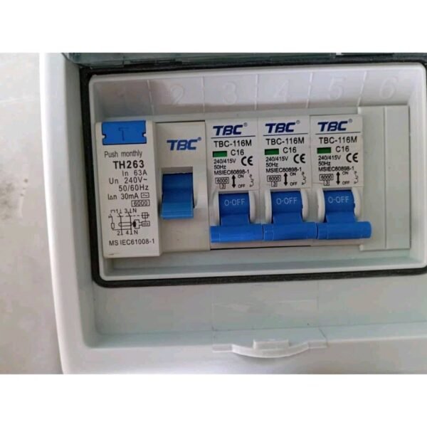 TBC 3 WAY WATERPROOF ENCLOSURE BOX FULL SET