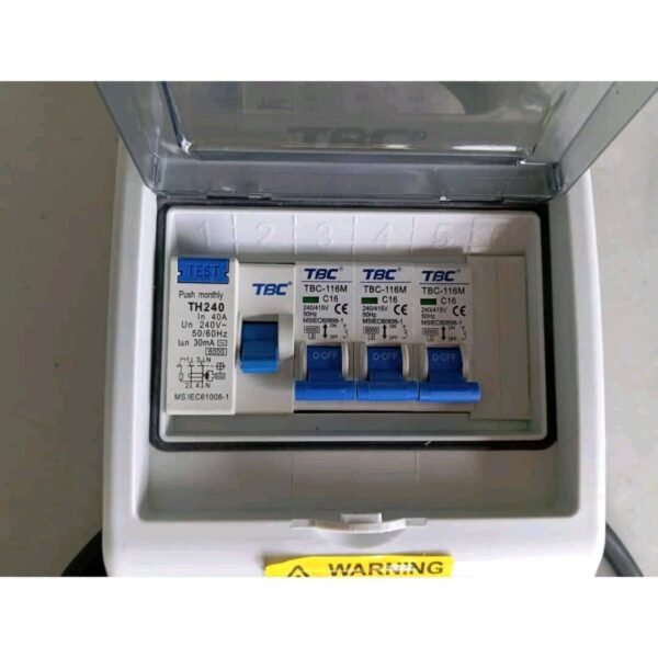 TBC 3 WAY WATERPROOF ENCLOSURE BOX FULL SET