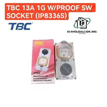 TBC 13A 1G WATERPROOF SWITCH SOCKET
