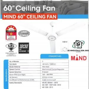 MIND 60" CEILING FAN
