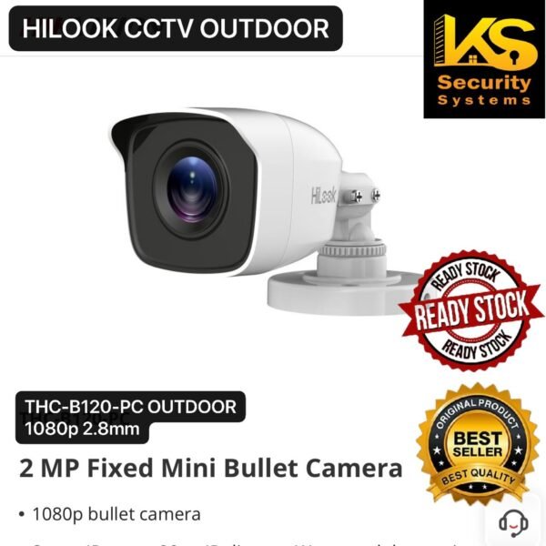 HILOOK CCTV INDOOR/OUTDOOR 1080P, 1440P, 2160P