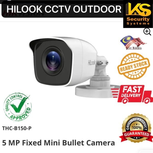 HILOOK CCTV INDOOR/OUTDOOR 1080P, 1440P, 2160P