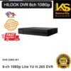 HL DVR-208G-M1 LITE 8CH 1HDD 1080P HILOOK DVR 4CH, 8CH, 16CH (1080P,1440P,2160P)