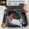 FOGO 16.8V BATTERY DRILL & CHANGER