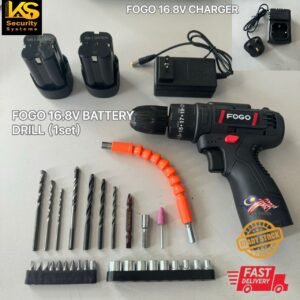 FOGO 16.8V BATTERY DRILL & CHANGER