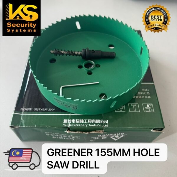 GREENER HOLE SAW DRILL