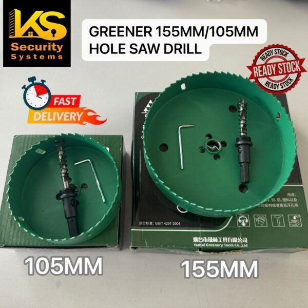 GREENER HOLE SAW DRILL