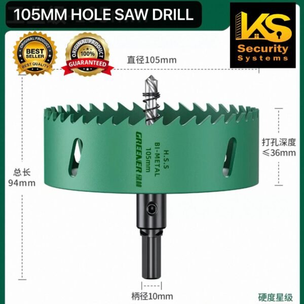 GREENER HOLE SAW DRILL
