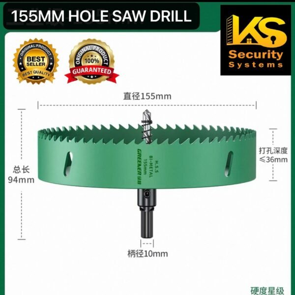GREENER HOLE SAW DRILL