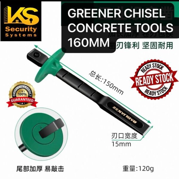 GREENER CHISEL CONCRETE TOOL 160MM