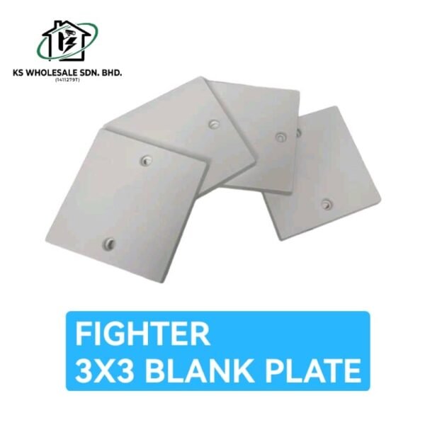 FIGHTER 3X3 BLANK PLATE