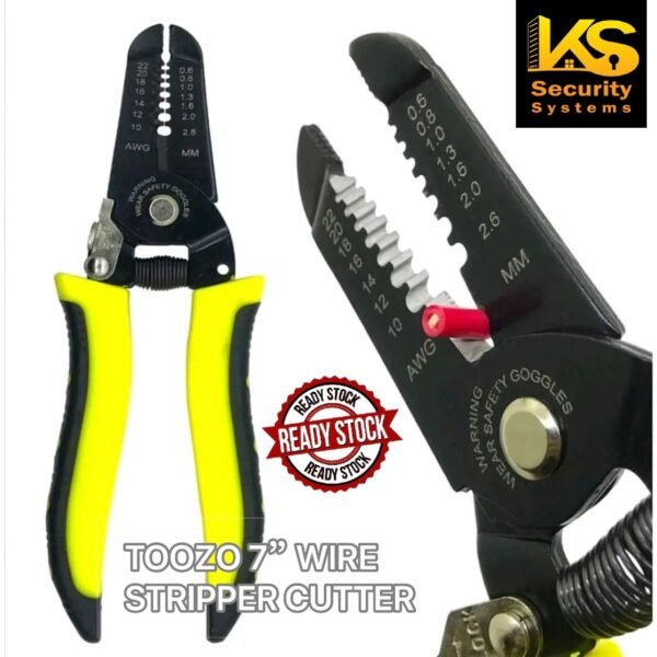 TOOZO 7" WIRE STRIPPER CUTTER