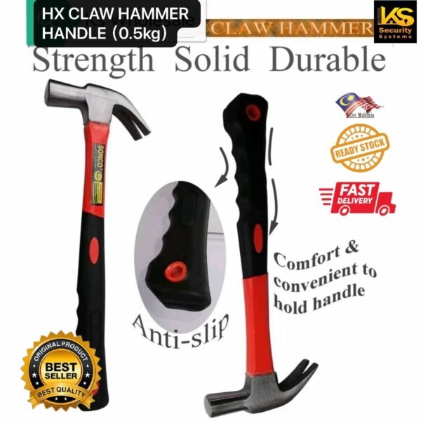 HX CLAW HAMMER HANDLE 0.5KG