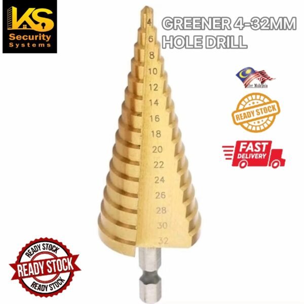 GREENER 4-32MM HOLE DRILL