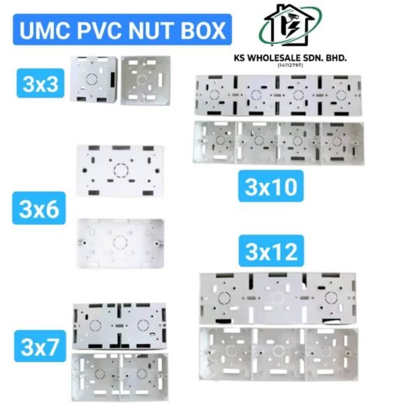 UMC PVC NUT BOX
