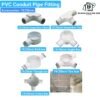 PVC CONDUIT PIPE FITTING (19/20MM)