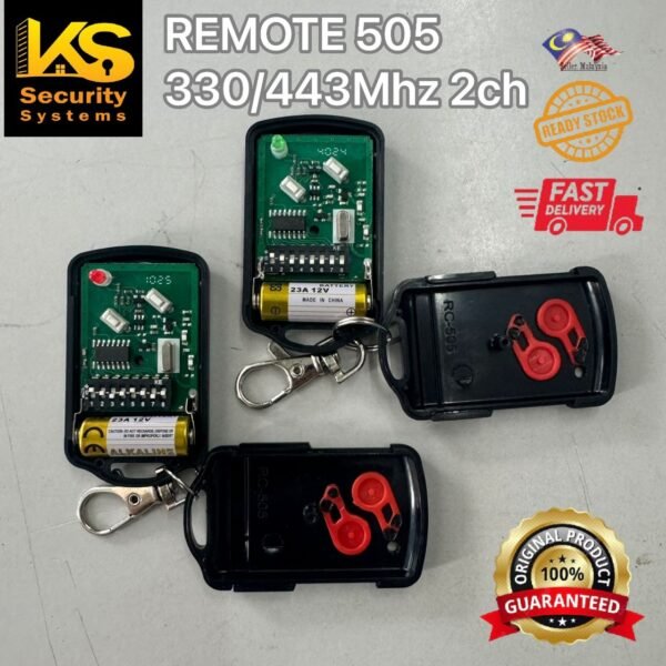 REMOTE 505 330/433MHZ 2CH