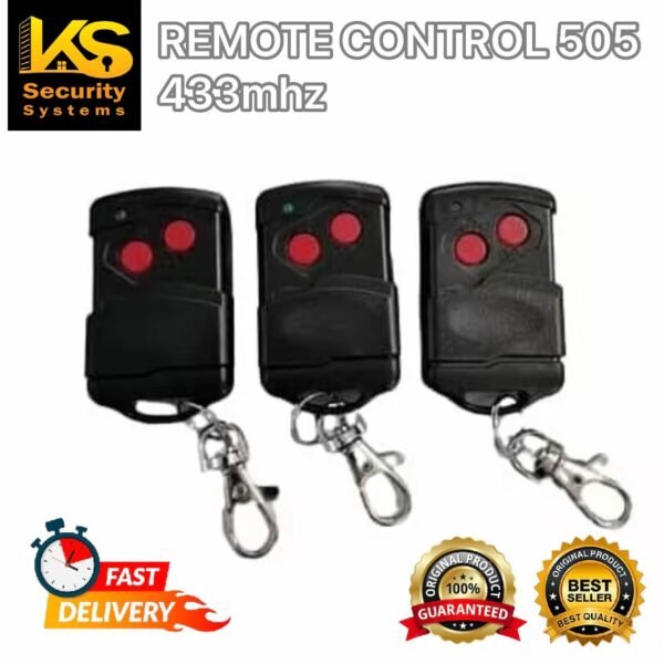 RC-505 433 RECEIVER WITH REMOTE (3PCS)