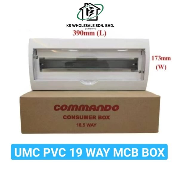 UMC PVC MINIATURE CIRCUIT BREAKER (MCB) BOX
