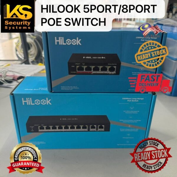 HILOOK 5PORT/8PORT SWITCH
