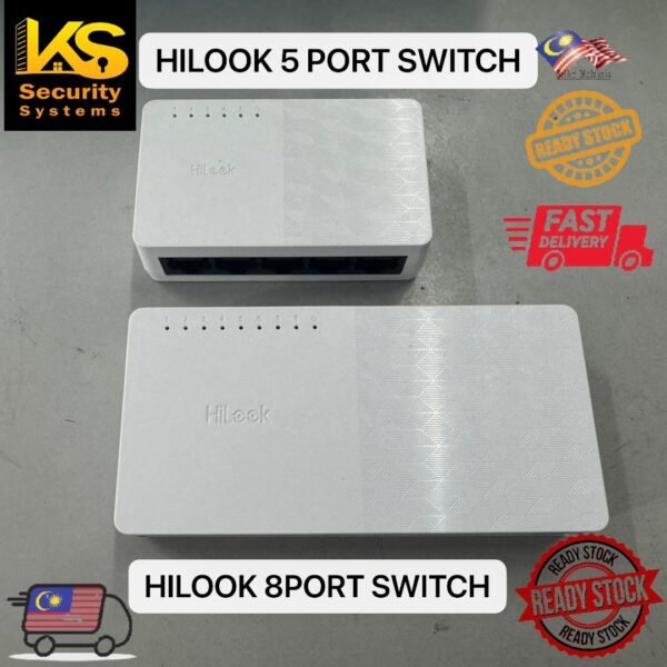 HILOOK 5PORT/8PORT SWITCH