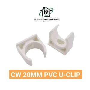 CW 20MM PVC U-CLIP