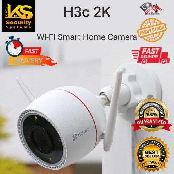 EZVIZ WIRELESS IP CAM H3C 3MP 2.8MM