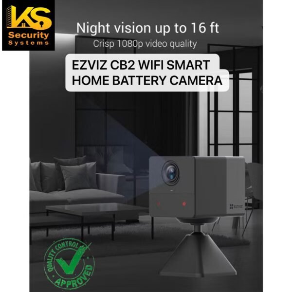EZVIZ CB2 WIFI SMART HOME BATTERY CAMERA 1080P