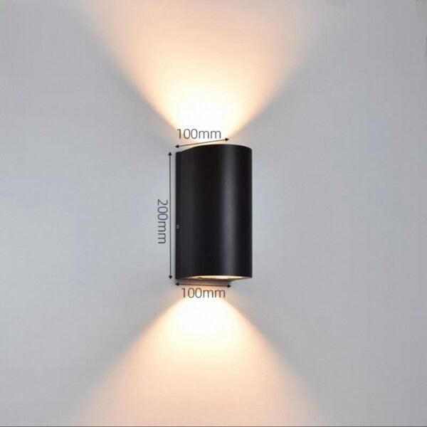 KS WATERPROOF LED WALL LAMP ROUND 20W 3000K
