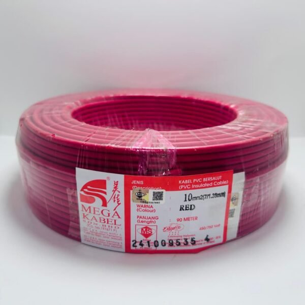 MEGA 10MM2 PVC CABLE 90M