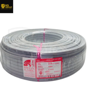 MEGA 2.5MM2 X 2C TWIN FLAT CABLE 90M (GREY)