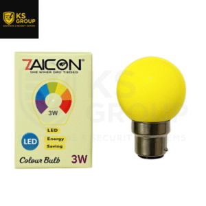 TAICON 3W/YELLOW G45 B22 LED PP BULB
