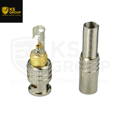 KS BNC RG59 CONNECTOR WITH SPRING (B)