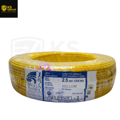 MEGA 2.5MM PVC X 90M