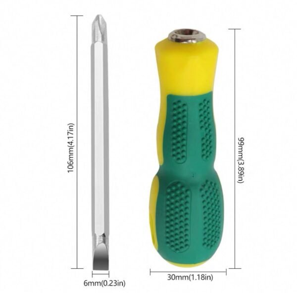 KS 4” 2WAY SCREWDRIVER [+/-]