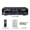 800W BLUETOOTH 5 CHANNEL AUDIO VIDEO POWER AMPLIFIER