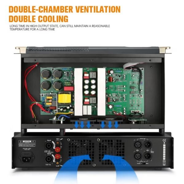 DIGITAL POWER AMPLIEFIER NEW BAXS RS4500