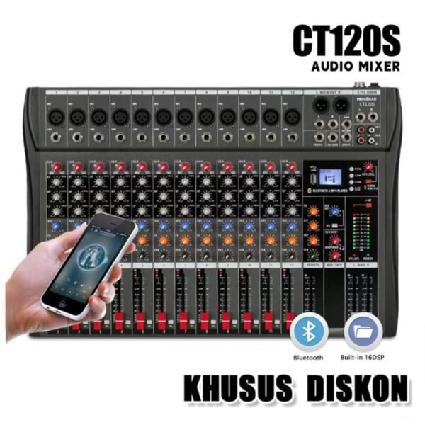 NEWBAXS CT-120S PROFESSIONAL MIXING CONSOLE