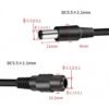 KS DC CABLE 12V 1(F) TO 8(M)