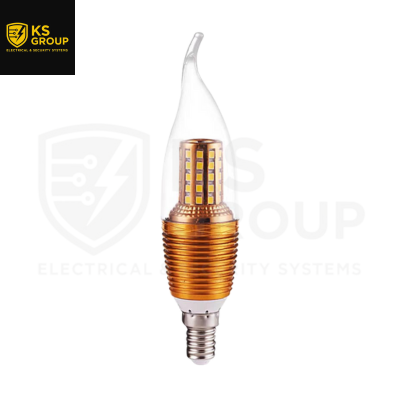KS E14 9W LED CANDLE LAMP 4000K
