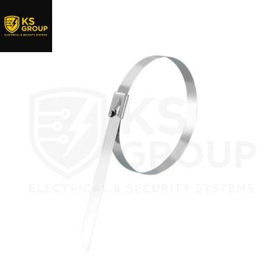KS 10X400MM STAINLESS STEEL CABLE TIE