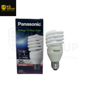 PANASONIC 25W E27 SPIRAL BULB 3000K