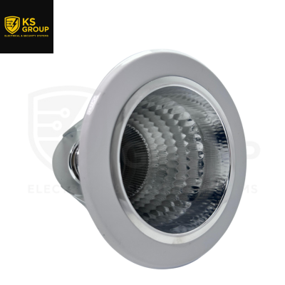DOWN LIGHT 4" E27,WHITE