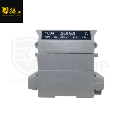 SES 100A CUT OUT UNIT C/W FUSE